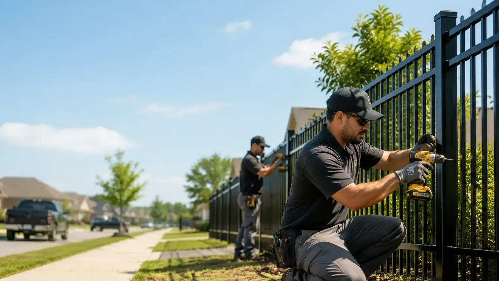 Metal Fence Installation in Picture Rocks, PA